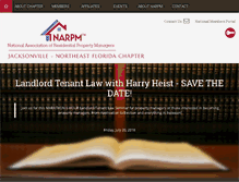 Tablet Screenshot of jacksonvillenf.narpm.org