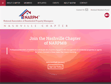 Tablet Screenshot of nashville.narpm.org