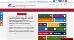 Desktop Screenshot of narpm.org