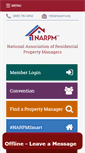 Mobile Screenshot of narpm.org
